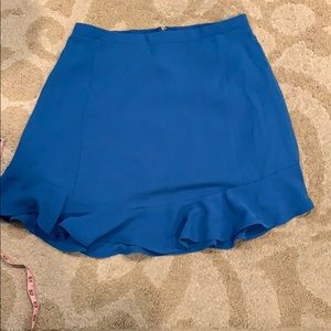 J.Crew ruffle hem skirt